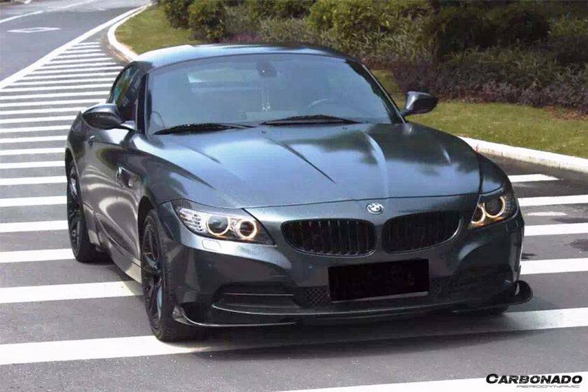 2009-2016 BMW Z4 E89 DP Style Carbon Fiber Front Bumper Splitter - Carbonado Aero