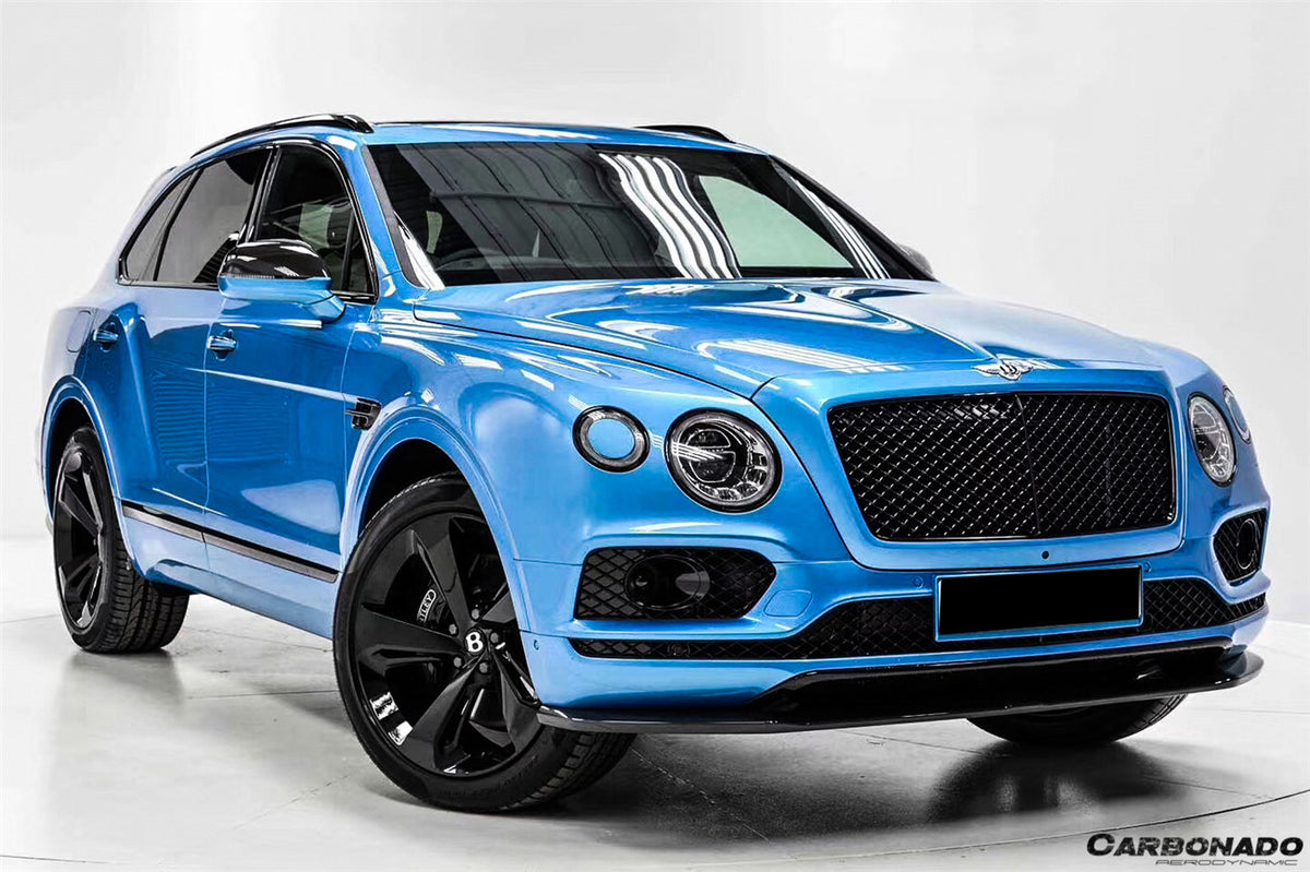 2016-2019 Bentley Bentayga OD Style Carbon Fiber Front Lip - Carbonado Aero