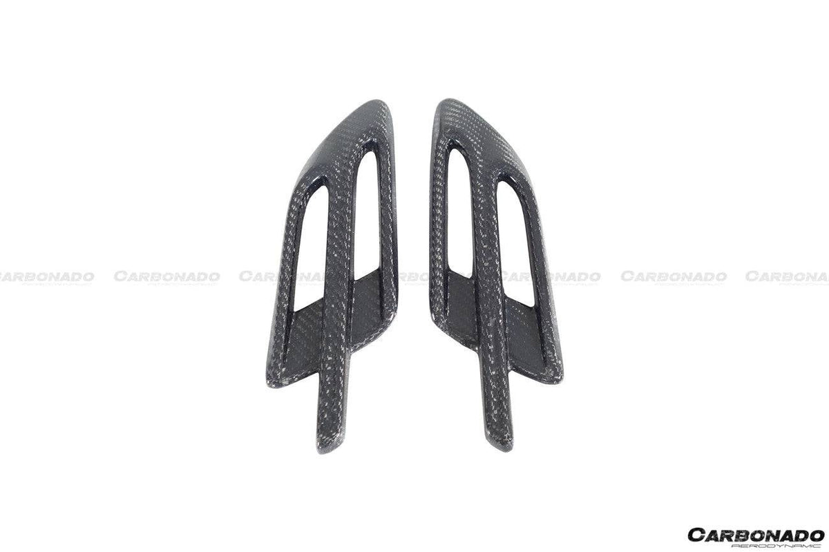 2016-2019 Bentley Bentayga OD Style Carbon Fiber Fender Vents - Carbonado Aero