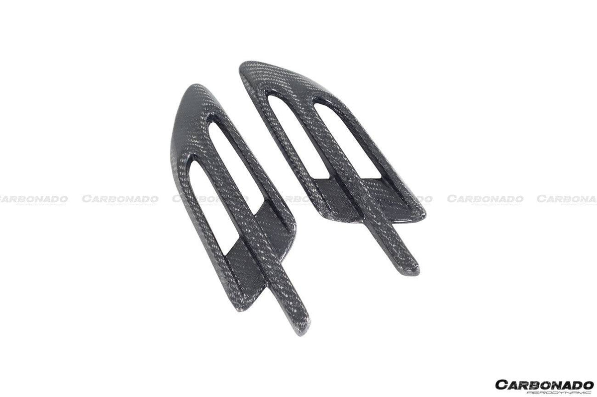 2016-2019 Bentley Bentayga OD Style Carbon Fiber Fender Vents - Carbonado Aero