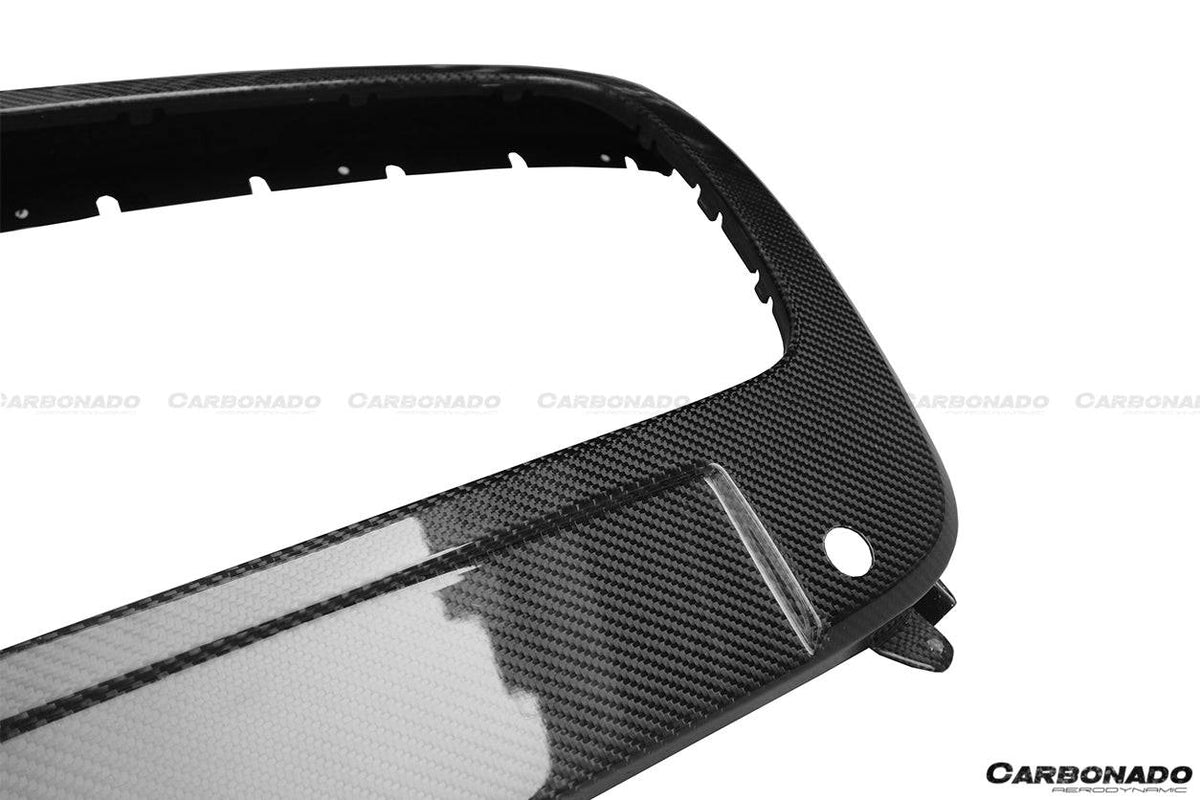 2012-2015 Bentley Continental V8 GT/GTC/V8S - W12 GT/GTC/SPEED MSY Style Front Grill - Carbonado Aero