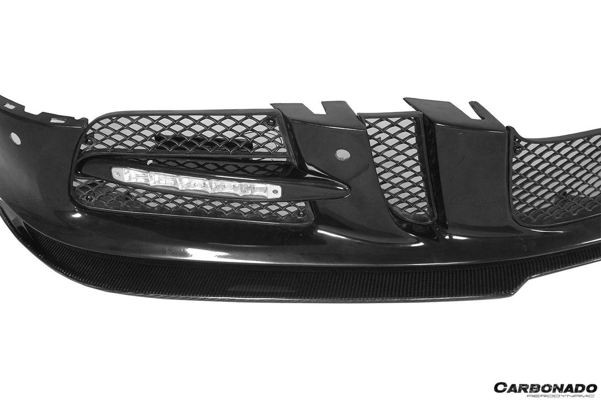 2012-2015 Bentley Continental V8 GT/GTC/V8S - W12 GT/GTC SPEED Style Front Bumper - Carbonado Aero