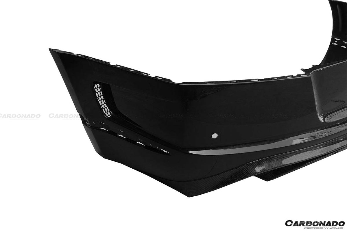 2012-2015 Bentley Continental V8 GT/GTC/V8S - W12 GT/GTC/SPEED MSY Style Rear Bumper - Carbonado Aero