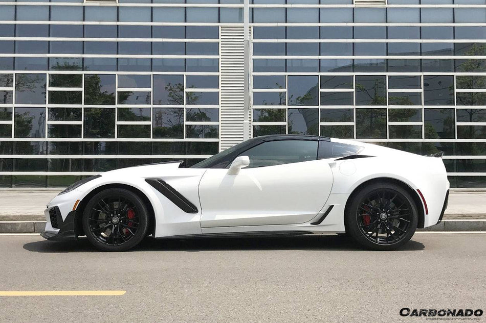 2013-2019 Corvette C7 Grandsport Z06 Style Rear Full Body Kit - Carbonado Aero
