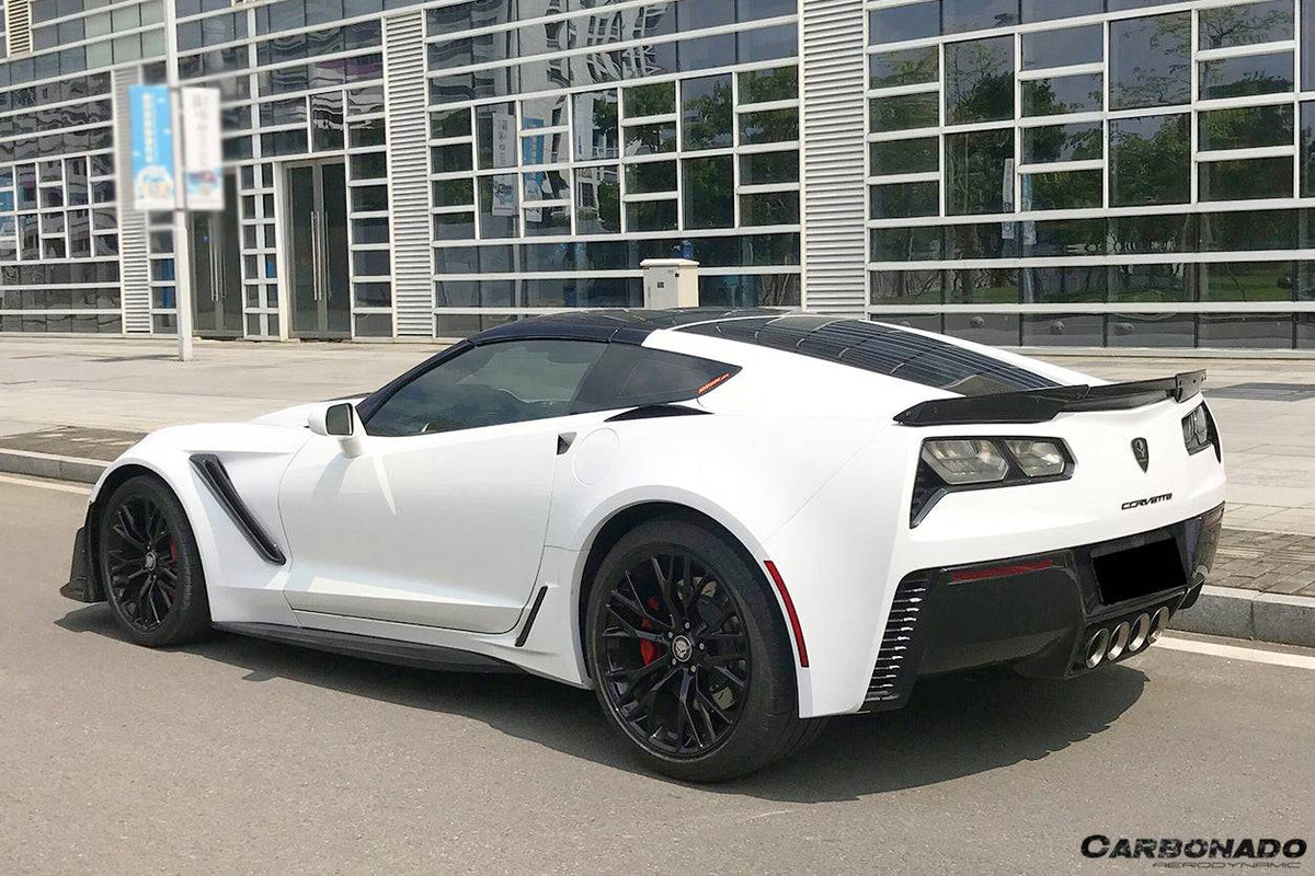 2013-2019 Corvette C7 Grandsport Z06 Style Rear Full Body Kit - Carbonado Aero