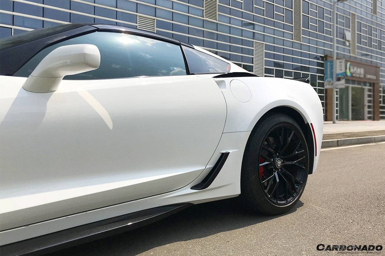 2013-2019 Corvette C7 Grandsport Z06 Style Rear Full Body Kit - Carbonado Aero