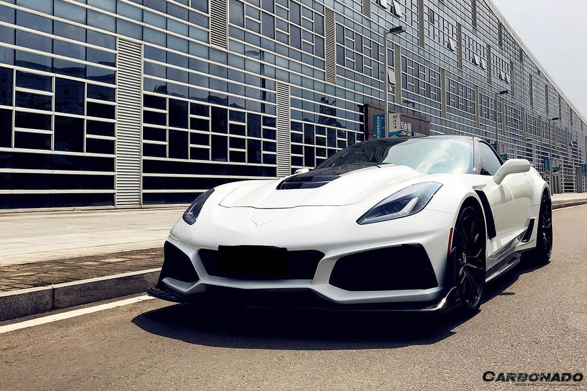 2013-2019 Corvette Z06 Grandsport ZR1 Style Full Front Body Kit - Carbonado Aero