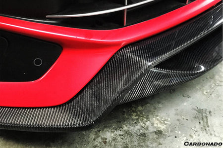 2012-2017 Ferrari F12 Berlinetta DC Style Carbon Fiber Front Lip - Carbonado Aero