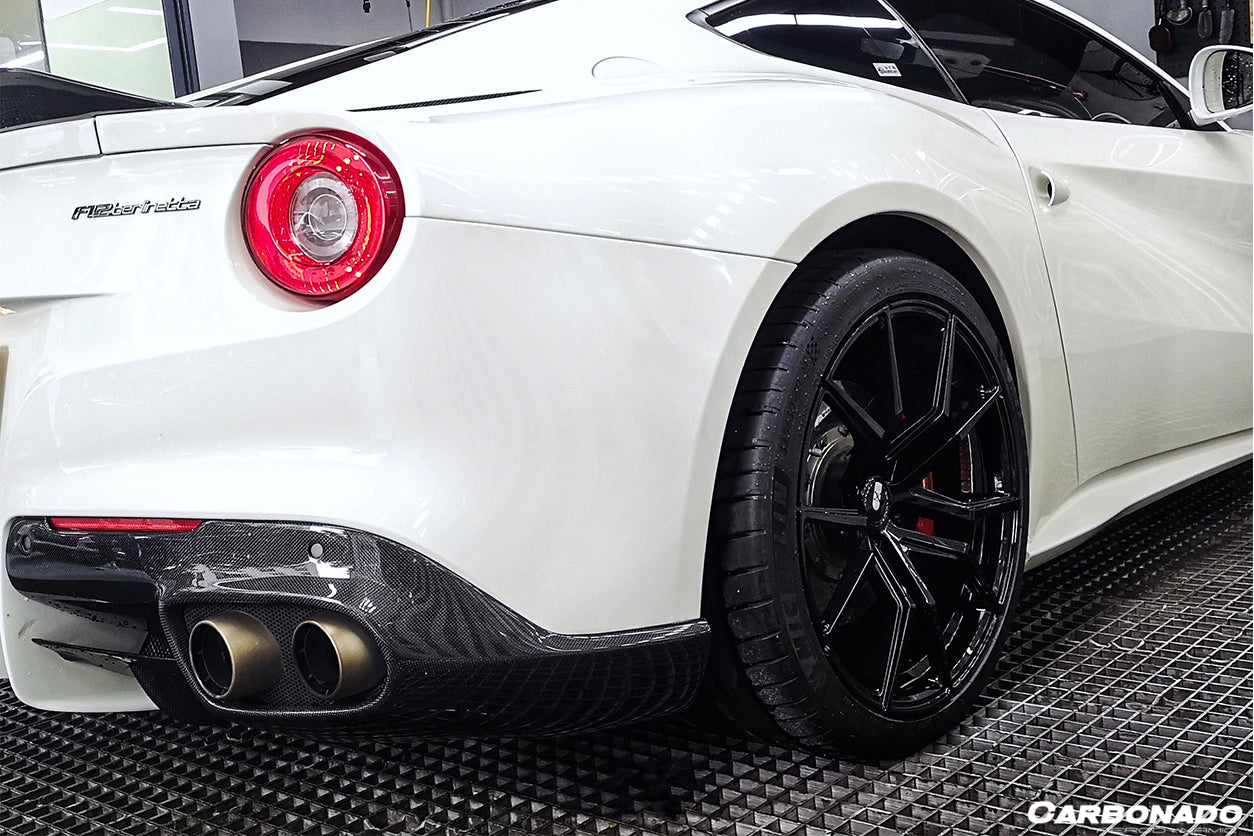 2012-2017 Ferrari F12 Berlinetta RS Style Carbon Fiber Rear Diffuser - Carbonado Aero