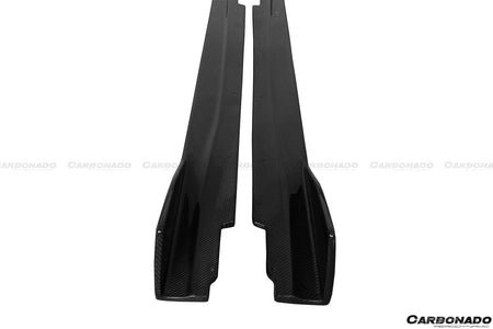 2012-2017 Ferrari F12 Berlinetta DC Style Carbon Fiber Side Skirts - Carbonado Aero