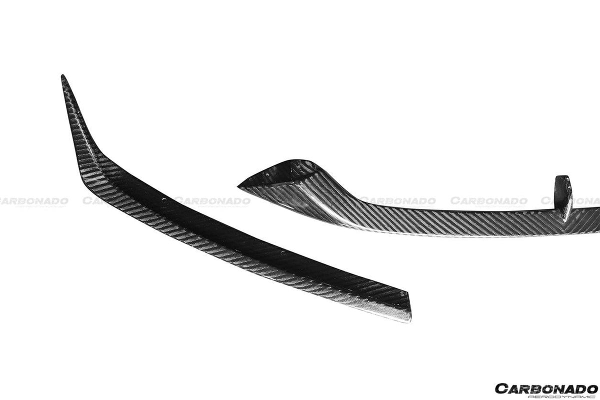 2012-2017 Ferrari F12 Berlinetta RS Style Carbon Fiber Front Lip - Carbonado Aero