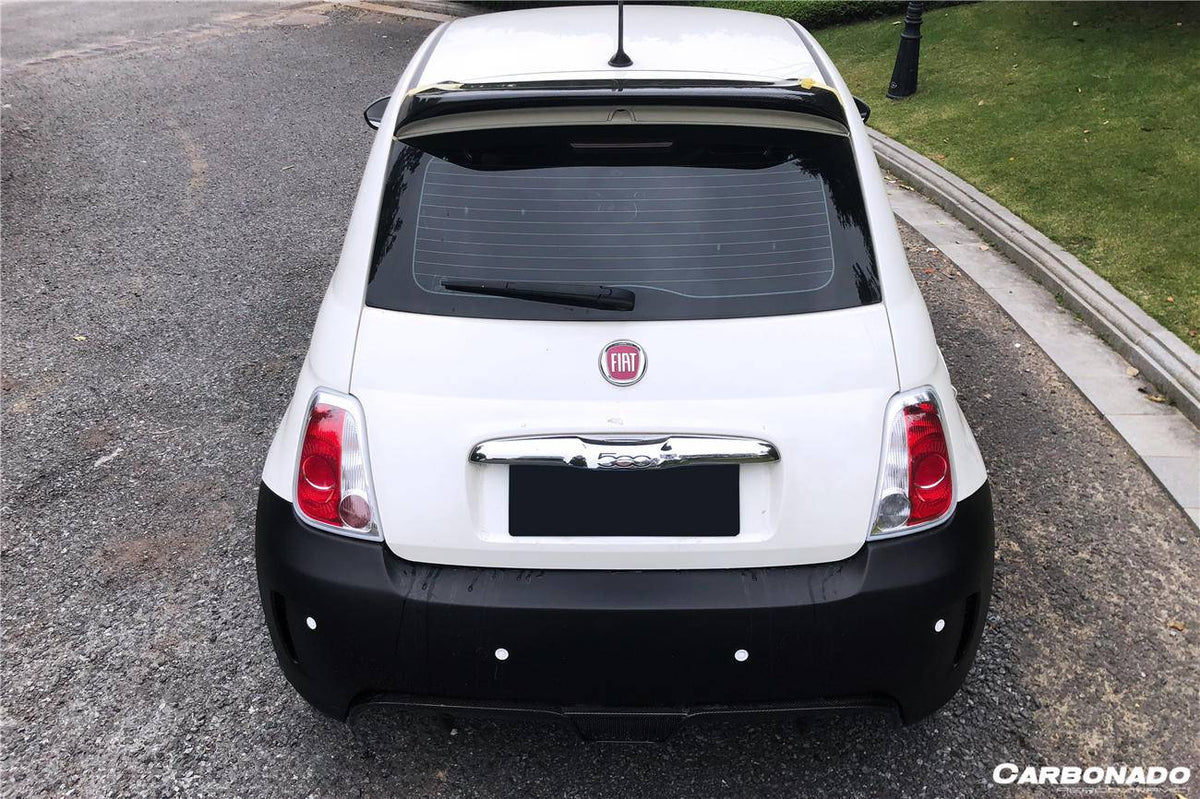 2010-2015 Fiat Abarth 500 Sports Style Rear Bumper - Carbonado Aero