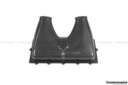 2010-2015 Ferrari 458 Coupe Spyder OE Style DRY Carbon Fiber Airbox - Carbonado Aero