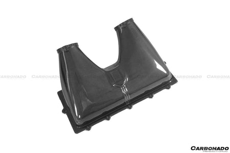 2010-2015 Ferrari 458 Coupe Spyder OE Style DRY Carbon Fiber Airbox - Carbonado Aero