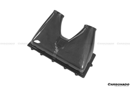 2010-2015 Ferrari 458 Coupe Spyder OE Style DRY Carbon Fiber Airbox - Carbonado Aero