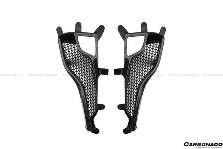 2010-2015 Ferrari 458 Coupe/Spyder OE Style Carbon Fiber Brake Lights Covers - Carbonado Aero