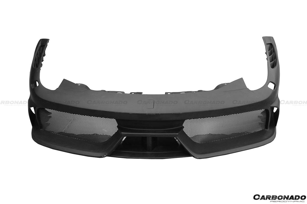 2010-2015 Ferrari 458 Coupe Spyder SP Style Front Bumper - Carbonado Aero