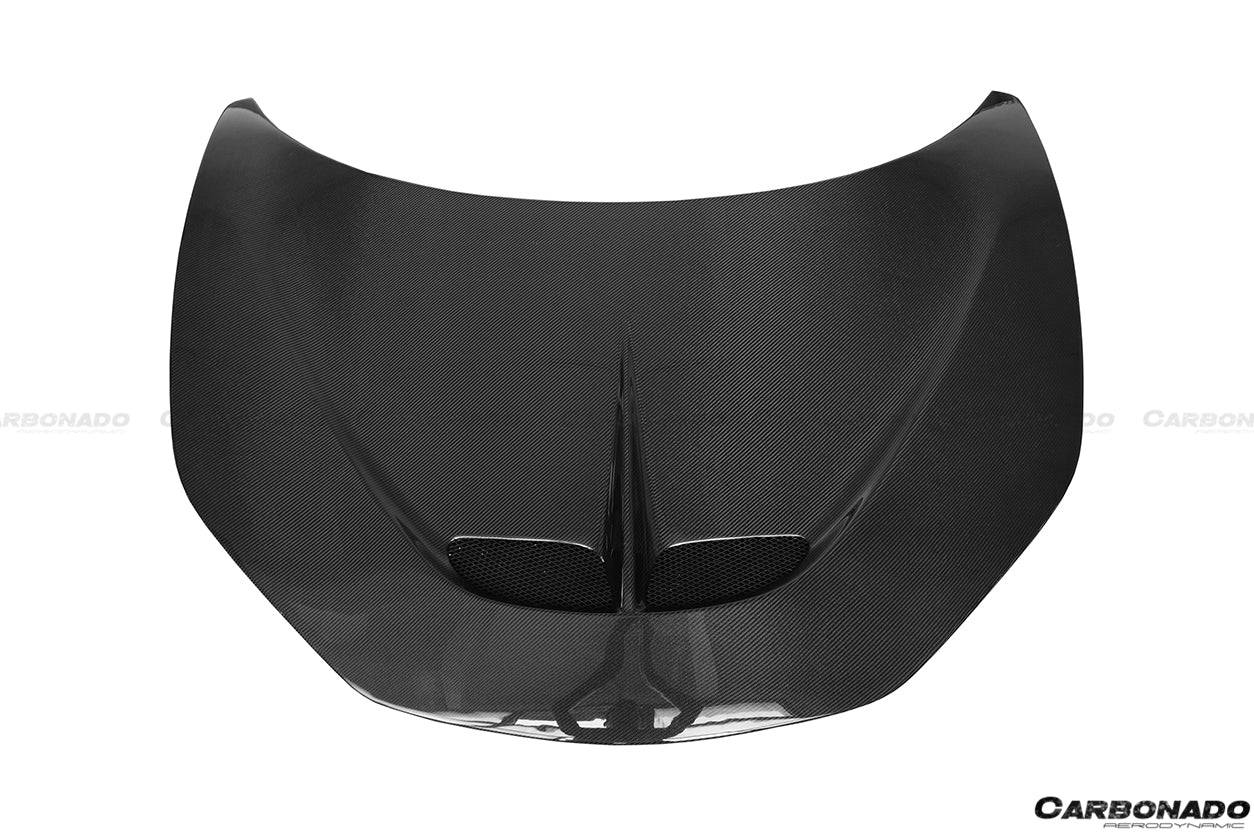 2010-2015 Ferrari 458 Coupe Spyder SP Style Hood - Carbonado Aero