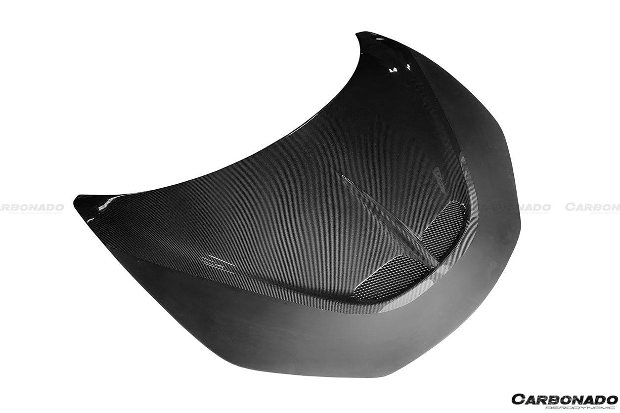 2010-2015 Ferrari 458 Coupe Spyder SP Style Hood - Carbonado Aero