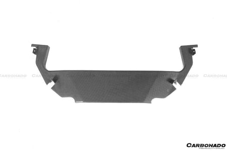 2010-2015 Ferrari 458 Coupe Spyder OE Style DRY Carbon Fiber Inner Engine Bay Cover - Carbonado Aero