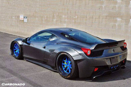 2010-2015 Ferrari 458 Coupe/Spyder DE Style Aero Full Body Kit - Carbonado Aero