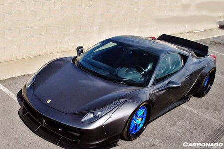 2010-2015 Ferrari 458 Coupe/Spyder DE Style Aero Full Body Kit - Carbonado Aero