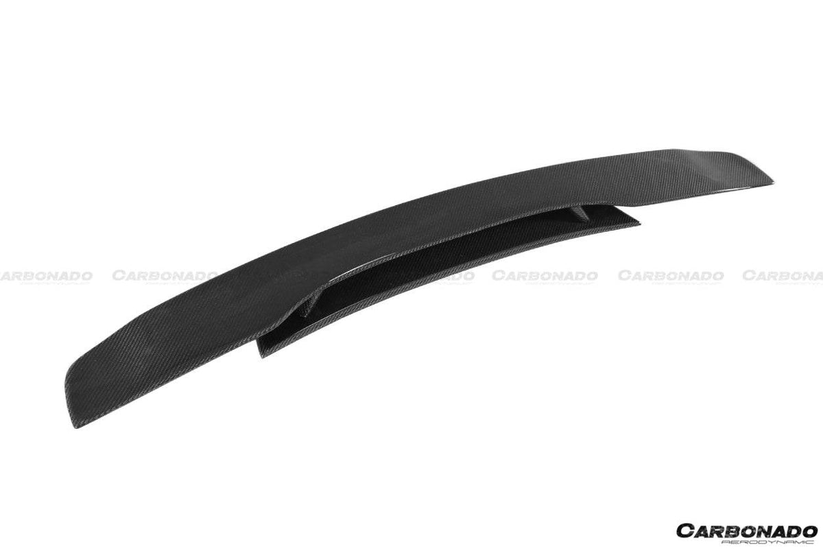 2010-2015 Ferrari 458 Coupe VT Style Carbon Fiber Trunk Spoiler - Carbonado Aero