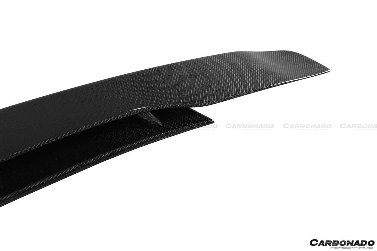 2010-2015 Ferrari 458 Coupe VT Style Carbon Fiber Trunk Spoiler - Carbonado Aero