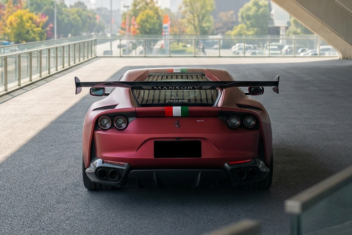 2017-2026 Ferrari Autoclave Carbon Fiber Wing Spoiler Carbonado (MSY) Fits: 812 Superfast