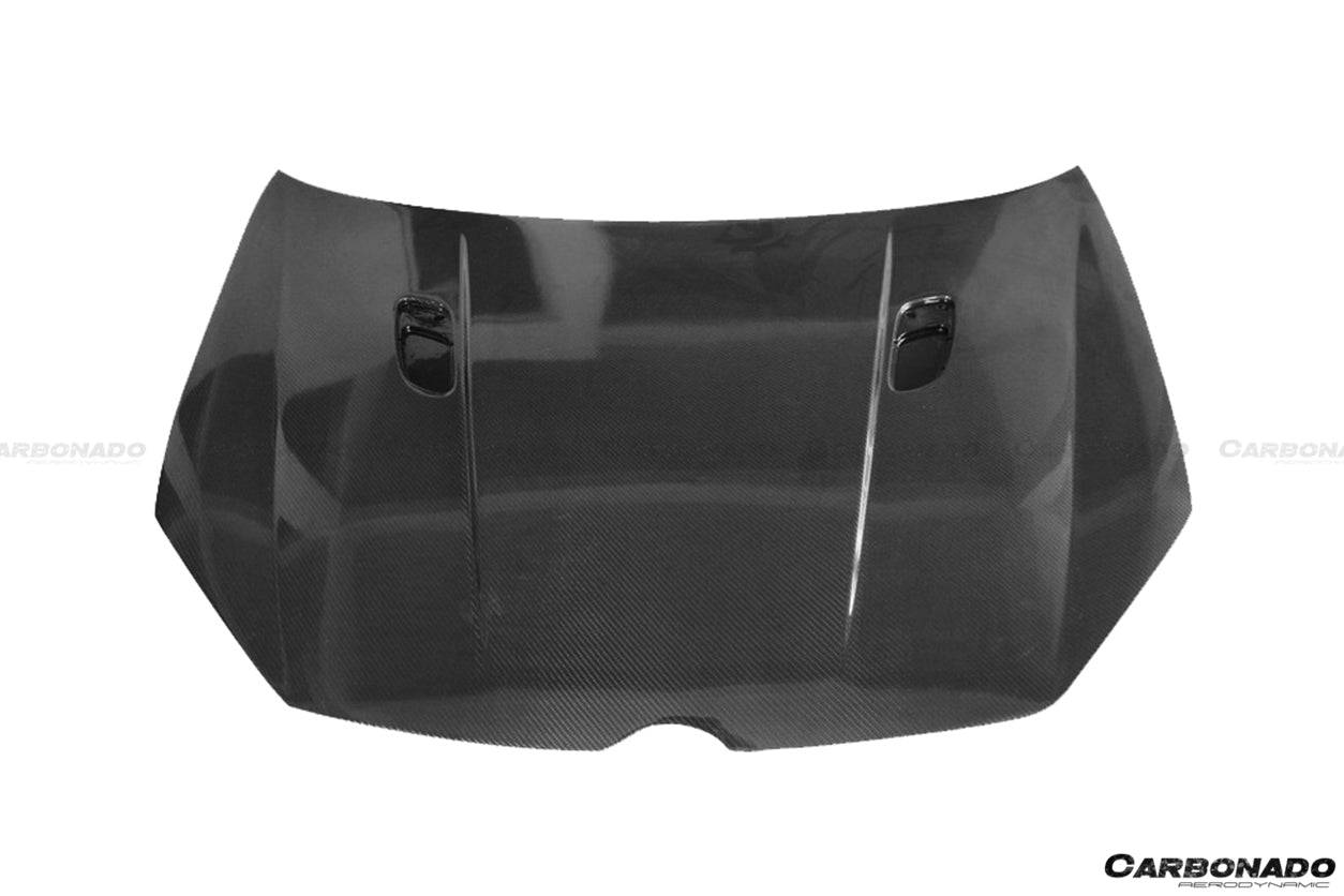 2010-2013 Volkswagen Golf 6 R20 GTI Rz Style Hood - Carbonado Aero