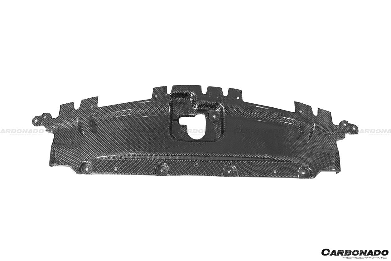 2007-2013 Infiniti G37 Sedan OEM Style Carbon Fiber Radiator Cover - Carbonado Aero