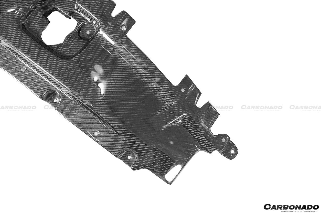 2007-2013 Infiniti G37 Sedan OEM Style Carbon Fiber Radiator Cover - Carbonado Aero