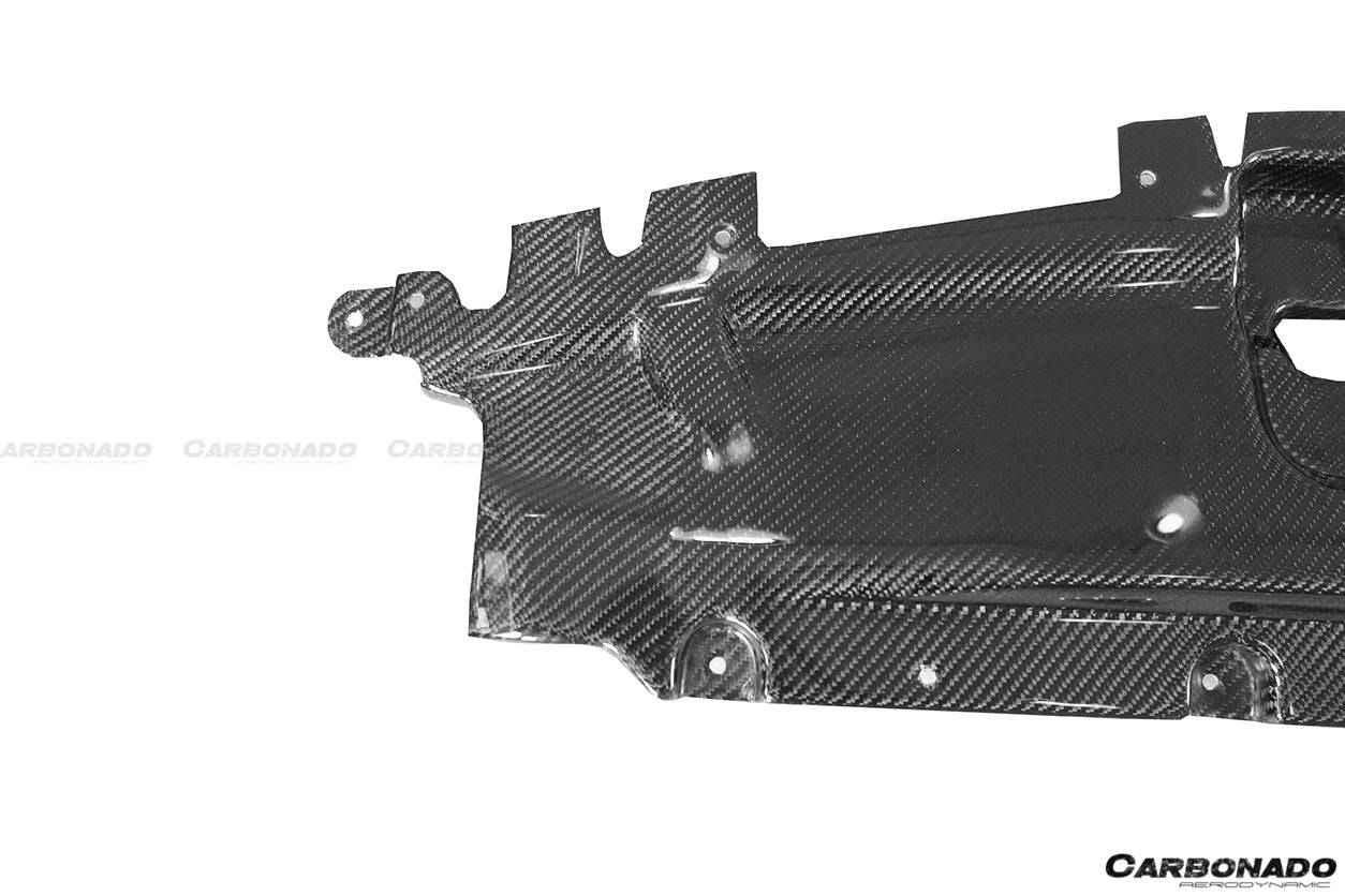 2007-2013 Infiniti G37 Sedan OEM Style Carbon Fiber Radiator Cover - Carbonado Aero