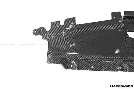 2007-2013 Infiniti G37 Sedan OEM Style Carbon Fiber Radiator Cover - Carbonado Aero