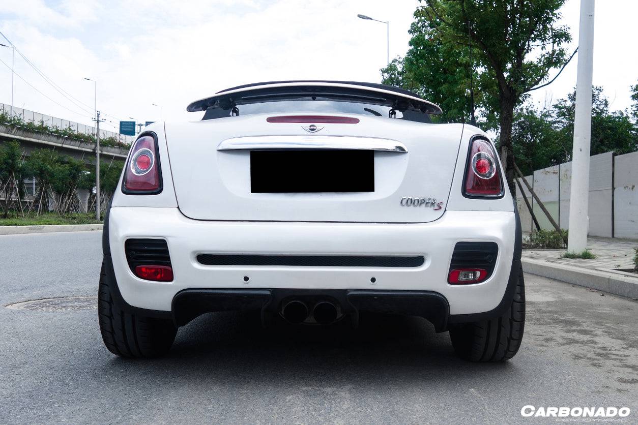 2007-2015 MINI Cooper S R56 R57 JCW Style Rear Bumper - Carbonado Aero