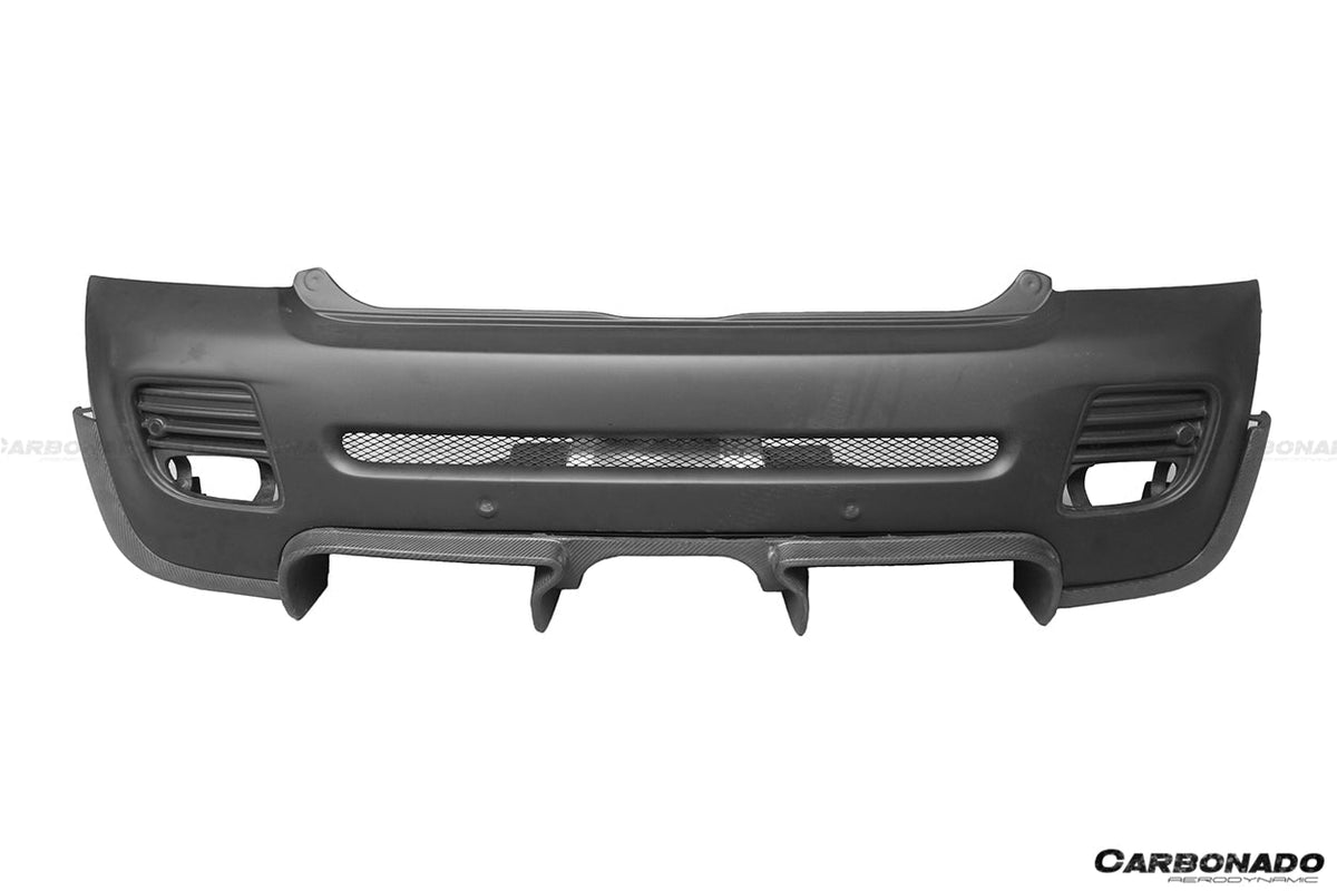 2007-2015 MINI Cooper S R56 R57 JCW Style Rear Bumper - Carbonado Aero