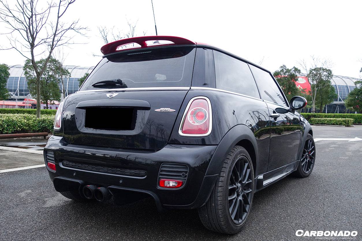 2007-2015 MINI Cooper S R56 R57 JCW Style Rear Bumper - Carbonado Aero