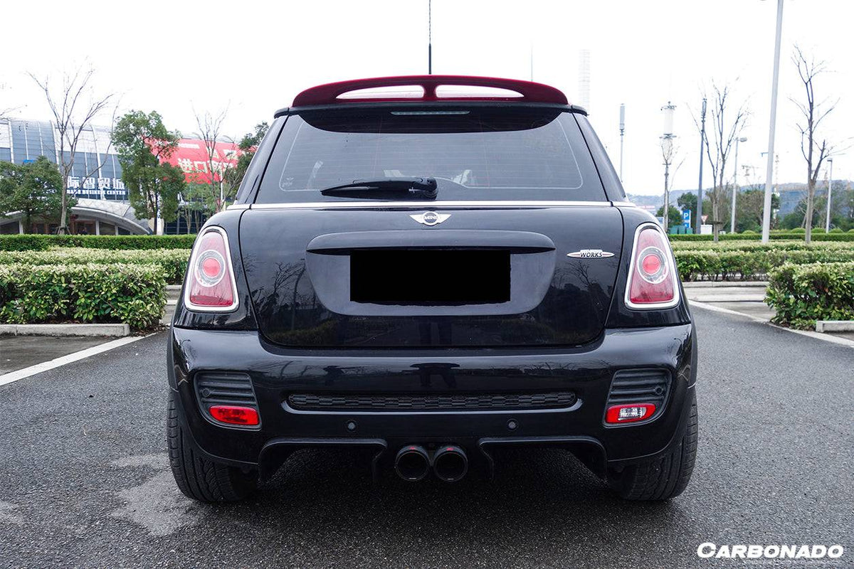 2007-2015 MINI Cooper S R56 R57 JCW Style Rear Bumper - Carbonado Aero