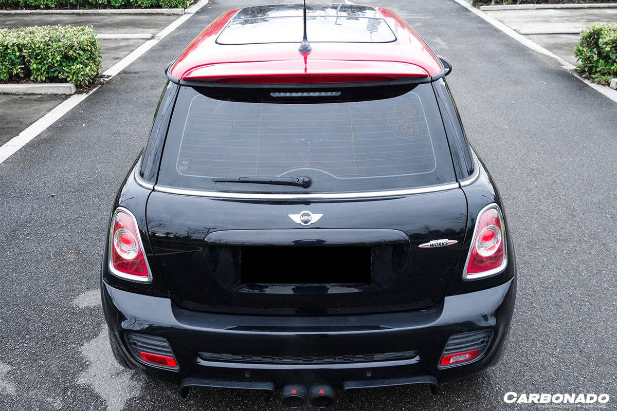 2007-2015 MINI Cooper S R56 R57 JCW Style Rear Bumper - Carbonado Aero