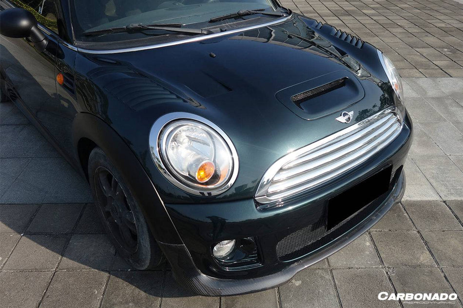 2007-2015 MINI Cooper S R56 R57 DA Style Hood - Carbonado