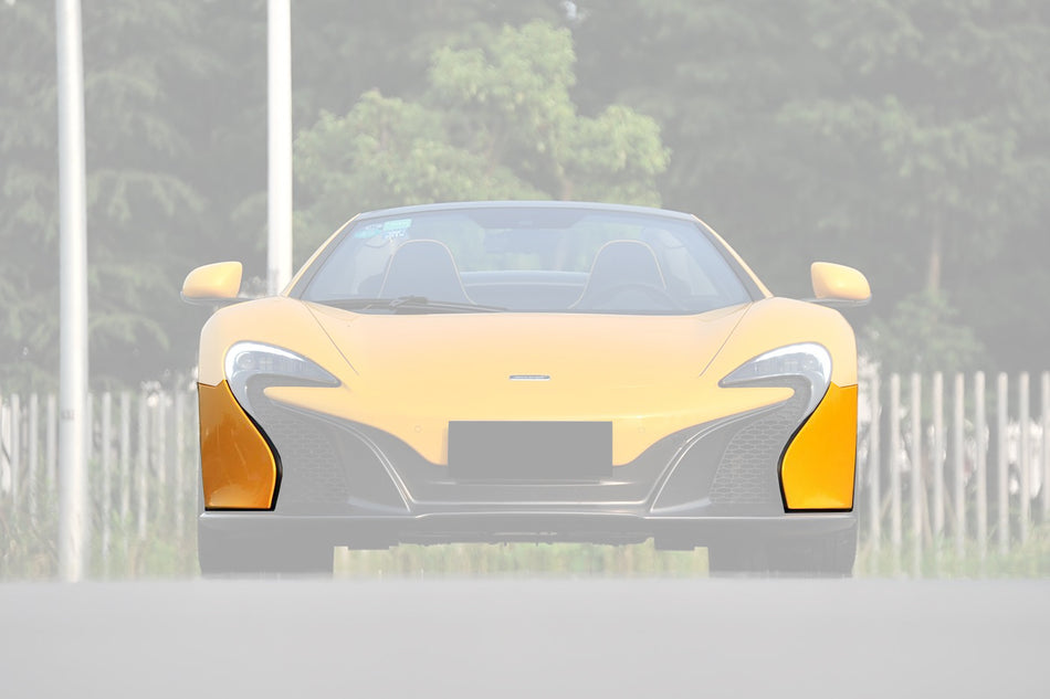 2014-2017 McLaren 650s Carbon Fiber Front Bumper Side Splitter