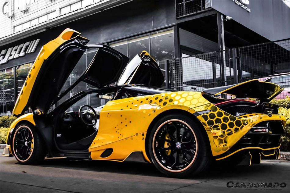 Alerón de maletero de fibra de carbono estilo McLaren 720s VRS 2017-2020