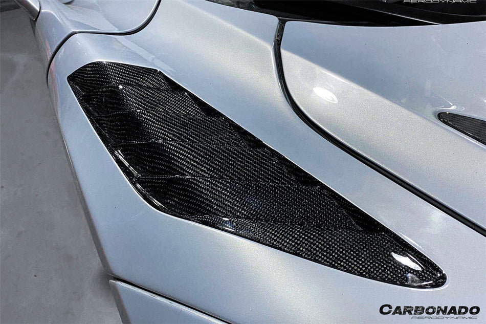 Alerón de maletero de fibra de carbono estilo McLaren 720s VRS 2017-2020