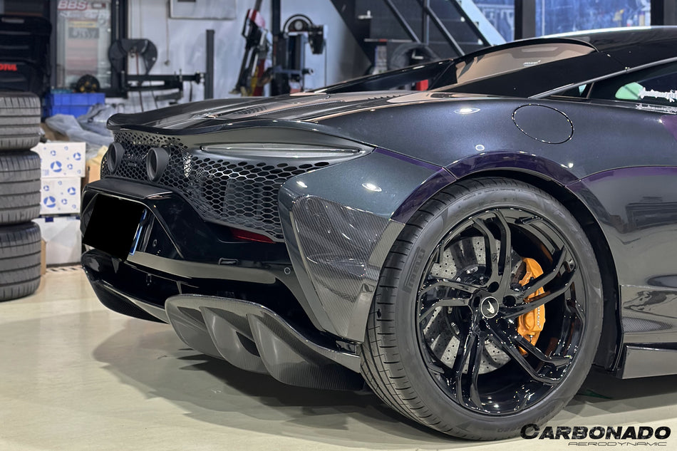 2023-UP McLaren Artura Coupe | Spider NVT Style Autoclave Carbon Fiber Rear Diffuser Lip