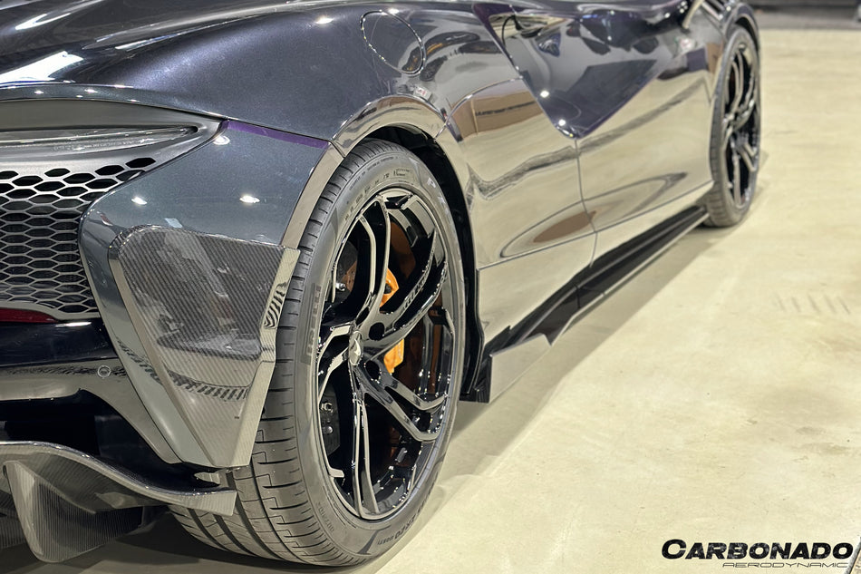 2023-UP McLaren Artura Coupe | Spider NVT Style Autoclave Carbon Fiber Side Skirts