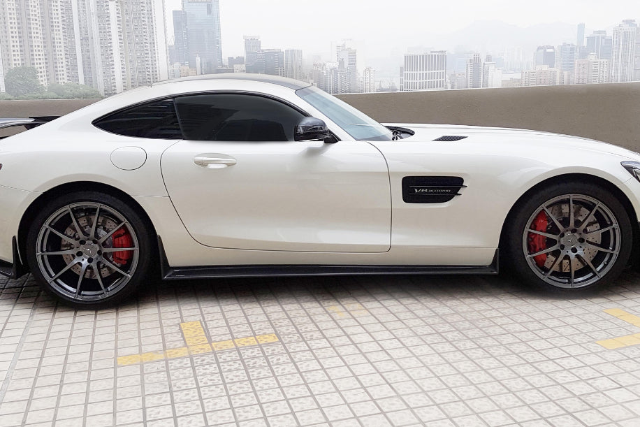 Alerón de maletero de fibra de carbono estilo Mercedes Benz AMG GT/GTS/GTC RZS 2015-2020