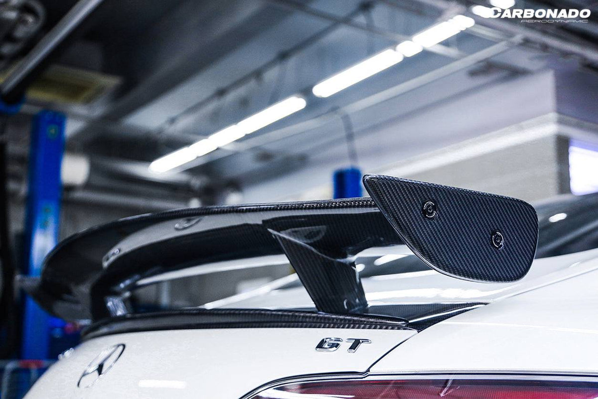2015-2020 Mercedes Benz AMG GT/GTS/GTC RZS Style Carbon Fiber Trunk Spoiler - Carbonado Aero