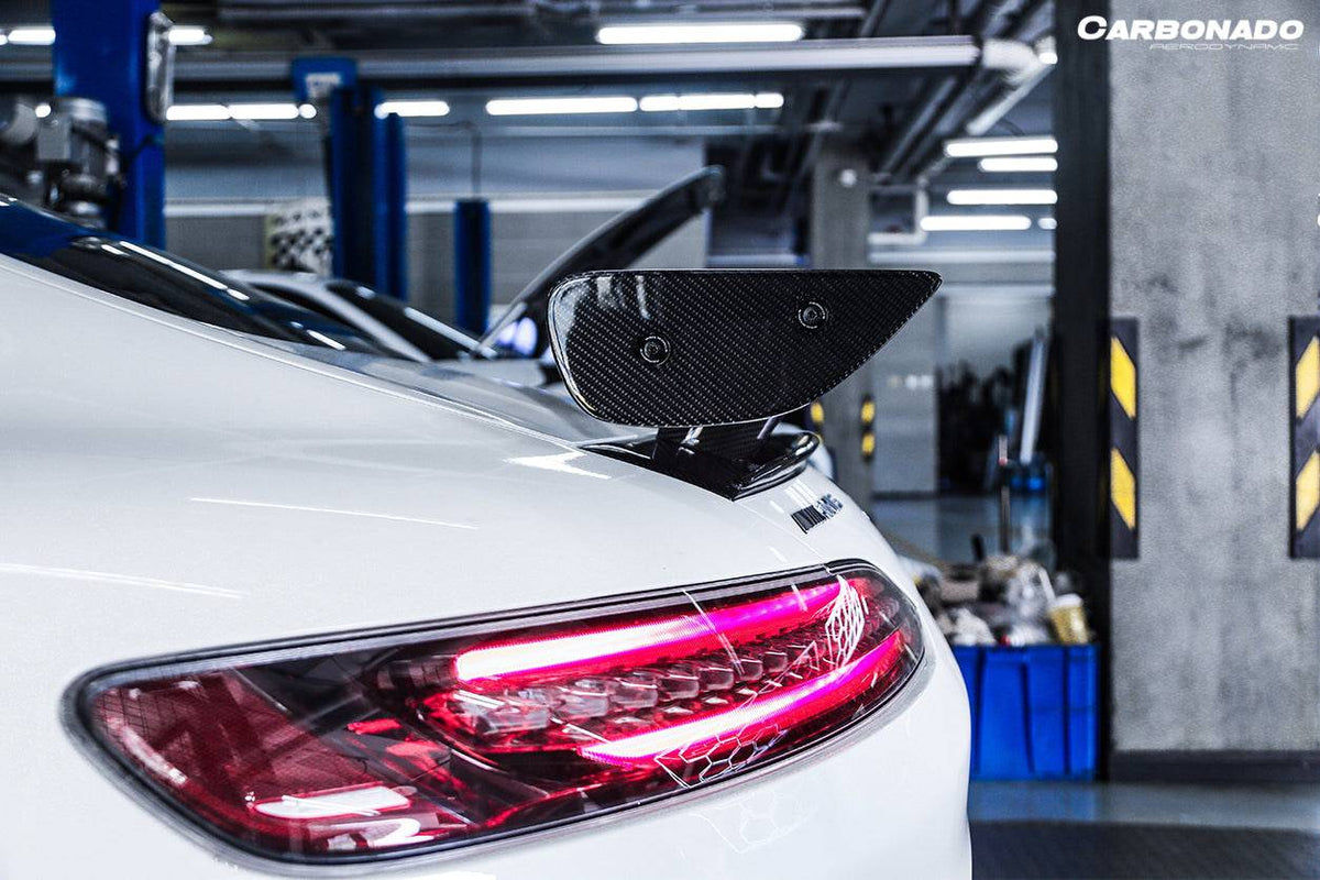 2015-2020 Mercedes Benz AMG GT/GTS/GTC RZS Style Carbon Fiber Trunk Spoiler - Carbonado Aero