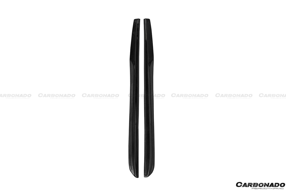 2015-2021 Mercedes Benz C-Class W205 Coupe PS Style Side Skirts - Carbonado Aero