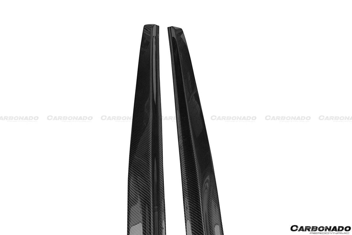 2015-2021 Mercedes Benz C-Class W205 Coupe PS Style Side Skirts - Carbonado Aero